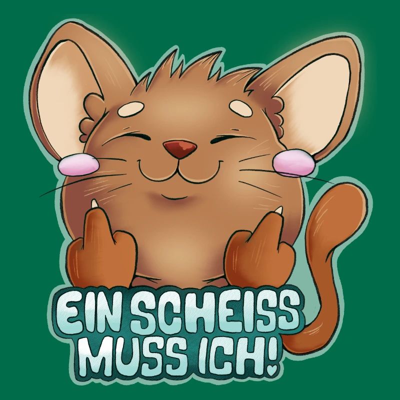 Katze - Ein Schei* muss ich!