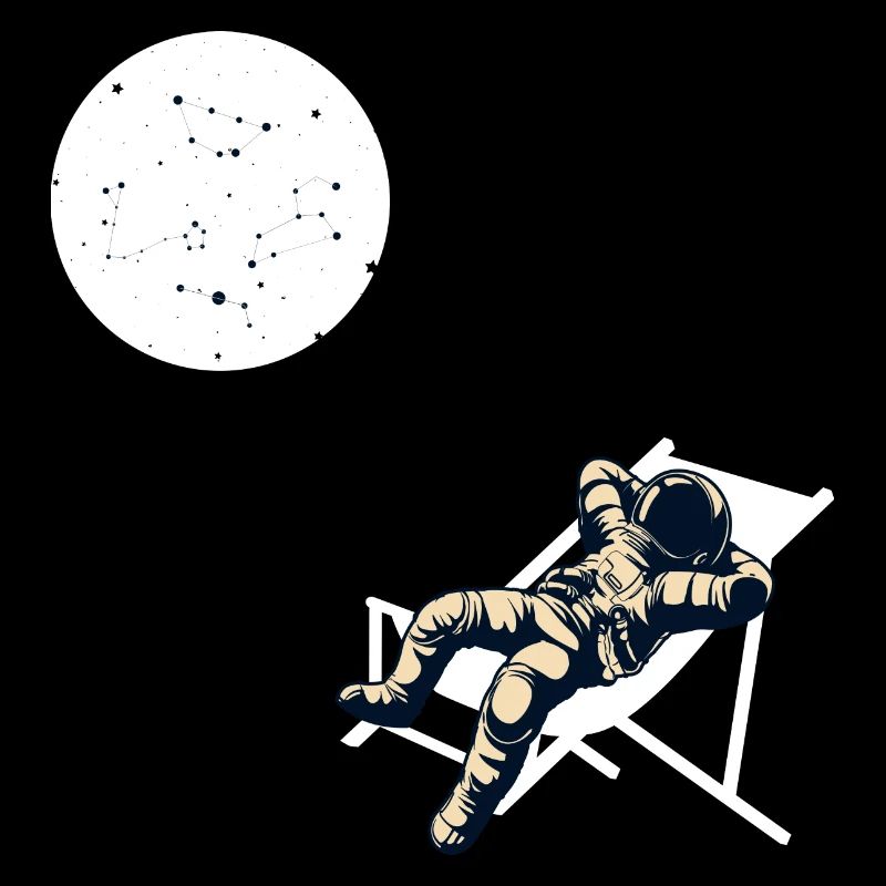 astronaute épuisé