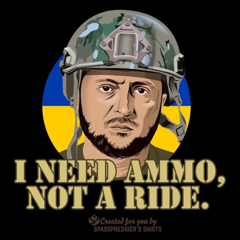 Zelensky Quote Ammunition Rideshare