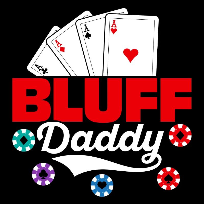 Bluff Daddy Poker Card Player