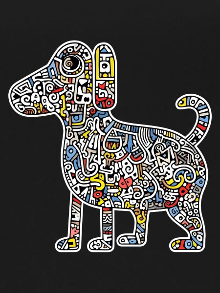 Dog Art Pattern
