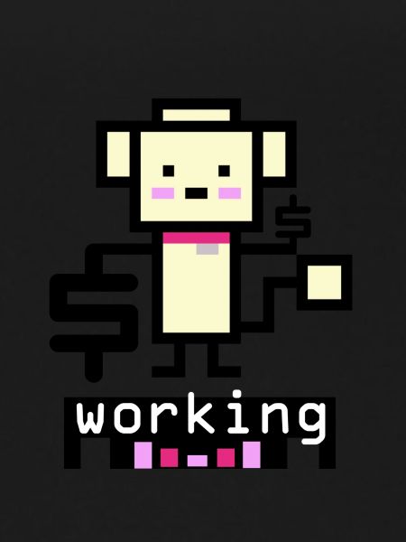 Poodle working