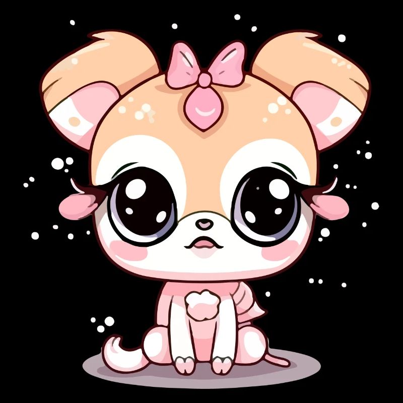 Nalla la petite chienne triste