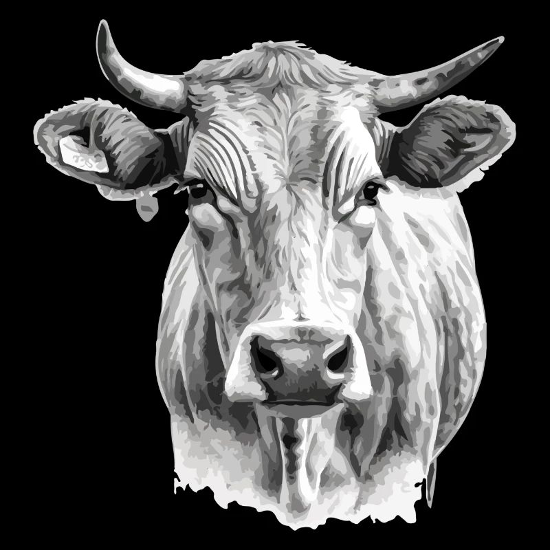 La vache au crayon