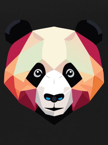 Panda Low Poly