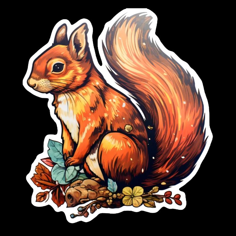 Écureuil mignon