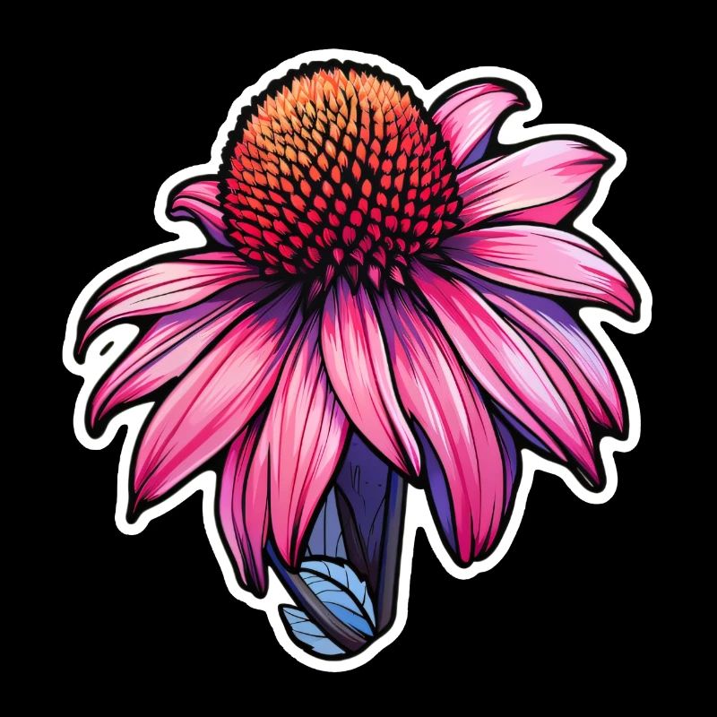 Fleur d’échinacée