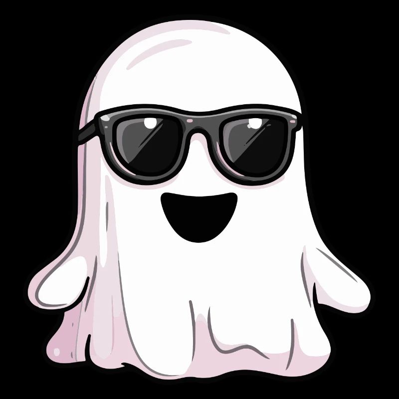Geist Halloween Sonnenbrille