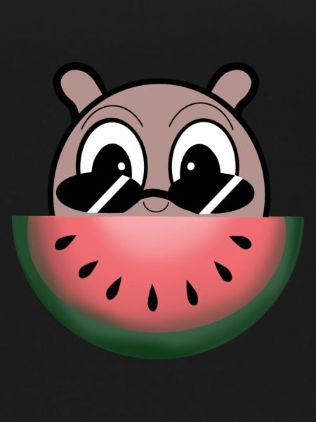 Watermelon character