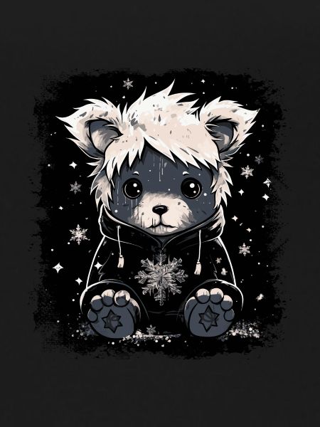 Cute Emo Teddy Bear