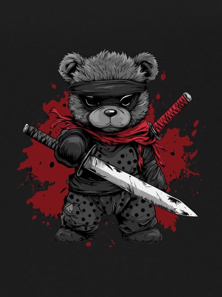 Ninja Teddy Bear