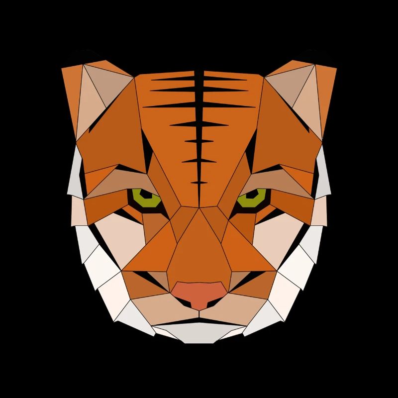 Tiger geometrisch