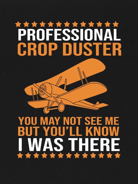 Crop Duster Airplane Pilot