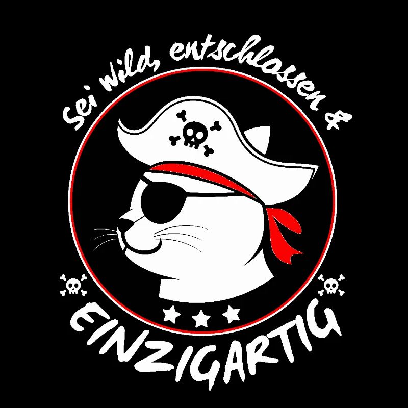 Carnaval Chat Pirate Costume Brave Crâne Drôle