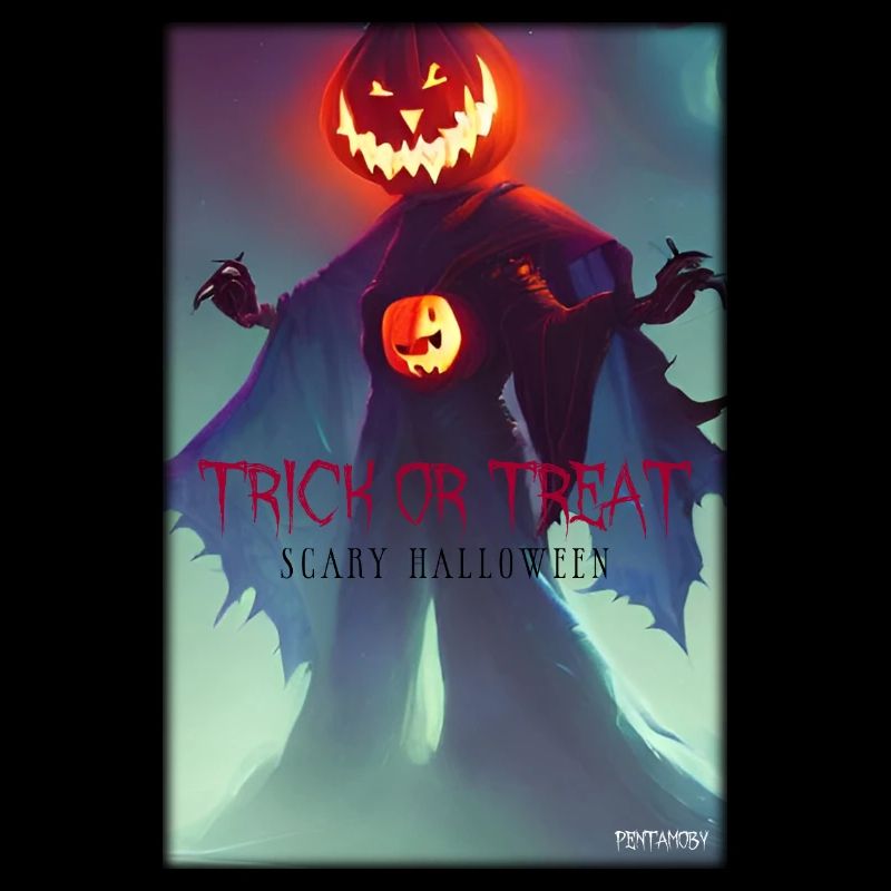 Halloween Kürbis Monster - Süßes oder Saures