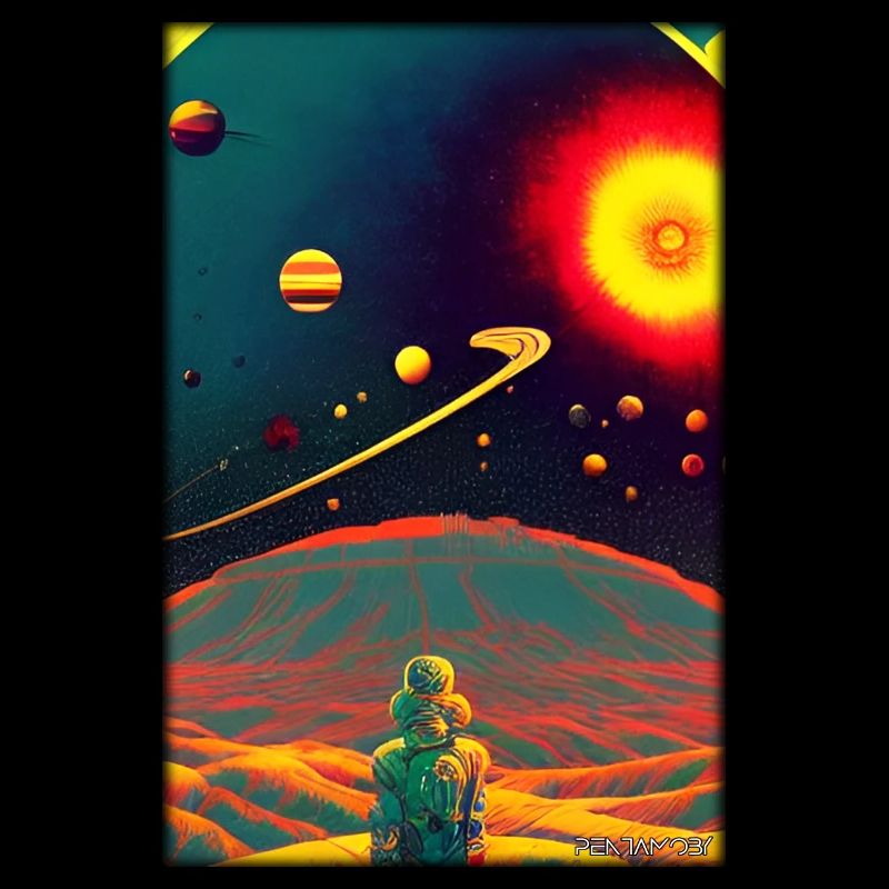 Galaxy Cosmos Universe Solar System Astronaute