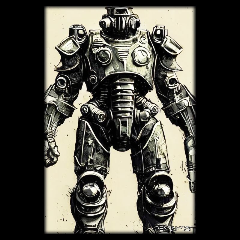 Kampfbot Robot Super Soldier Machine Warrior
