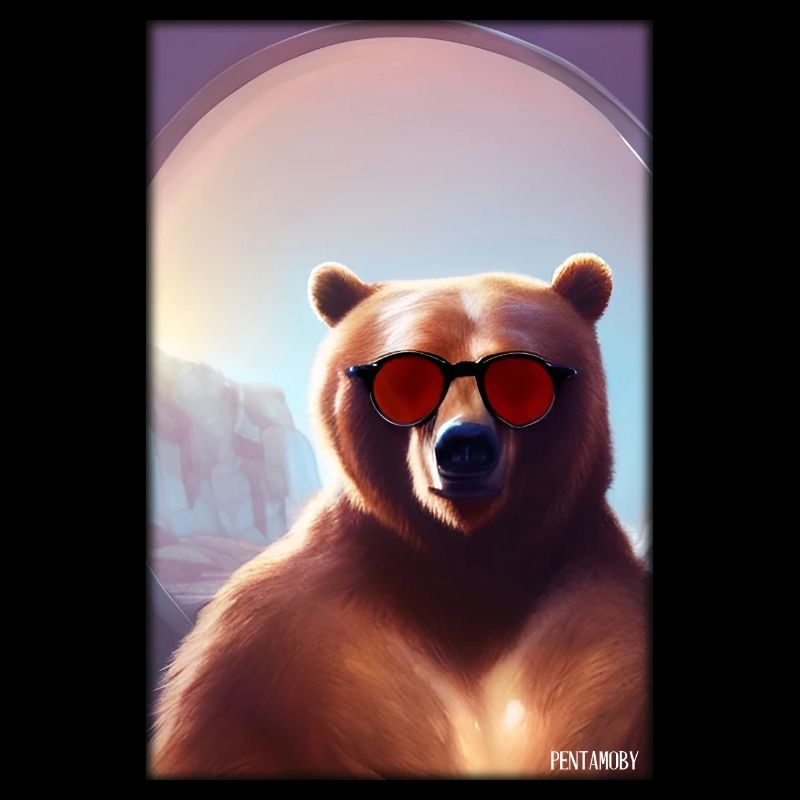 Bear Sunglasses Wildlife Forest Animals Wilderness
