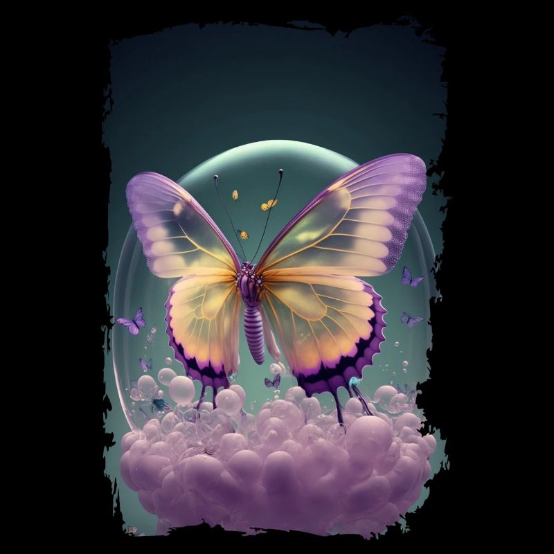 Melting butterfly