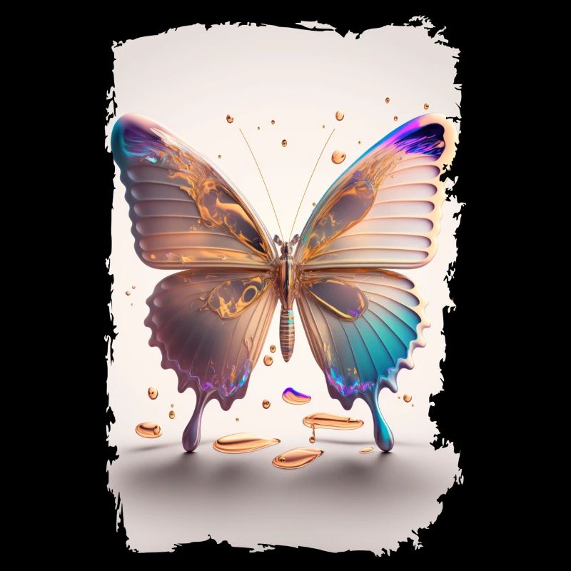 Melting butterfly