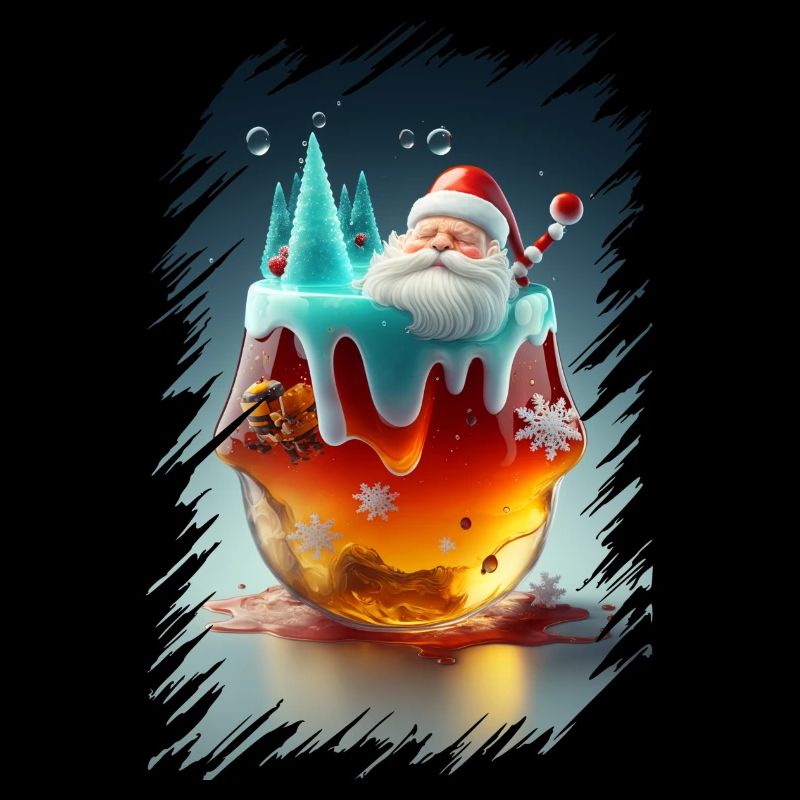 Gelee-Weihnachtsmann