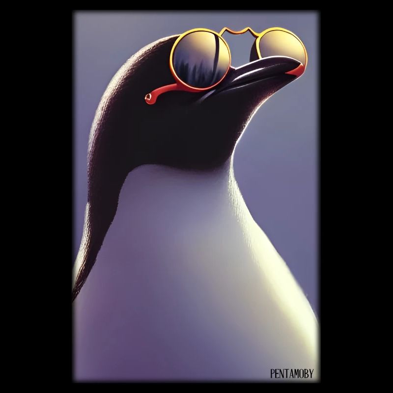 Pingouin Lunettes de soleil Faune Oiseau de mer