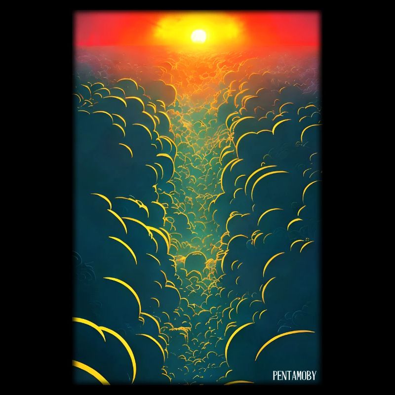 Coucher de soleil Soleil Ciel Nature Été