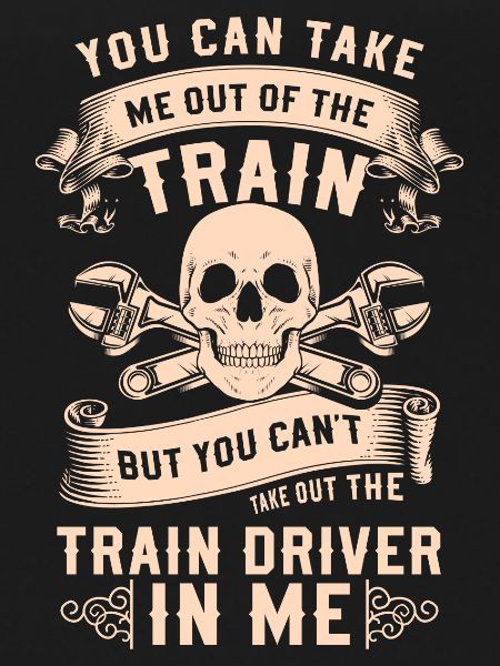 Train Driver Track Locomotive