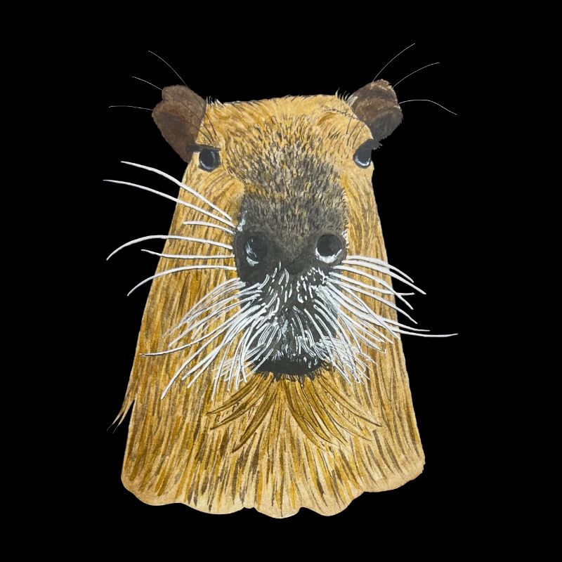 mignon capybara capybara capibara cochon d’Inde