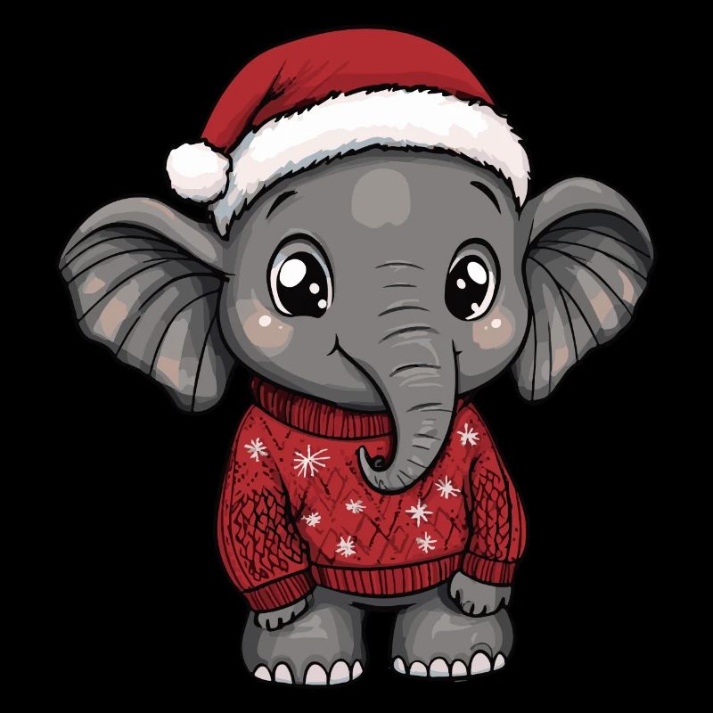 Elephant Christmas Comic