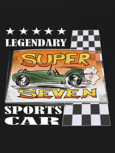 Super Sport Car Comic Legend Gift