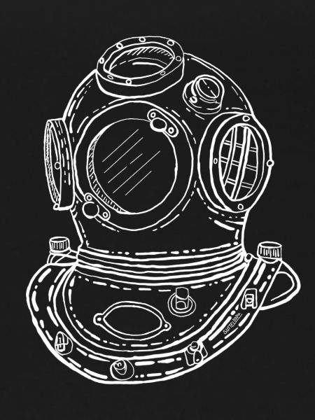 Diving helmet, old