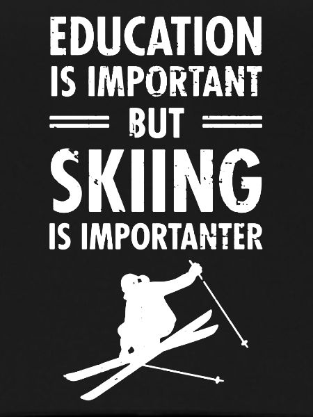 Le ski est important