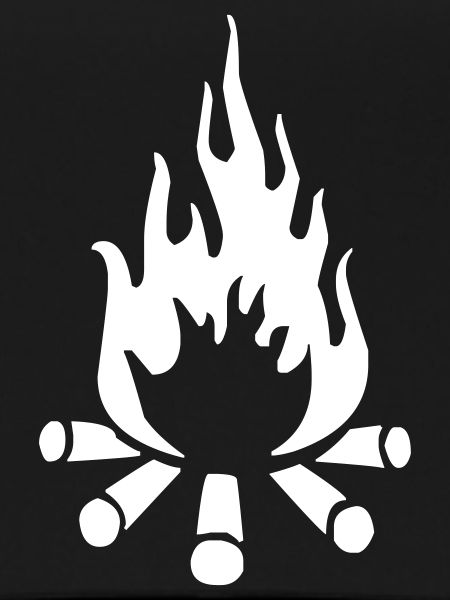 Fire campfire tents scouts