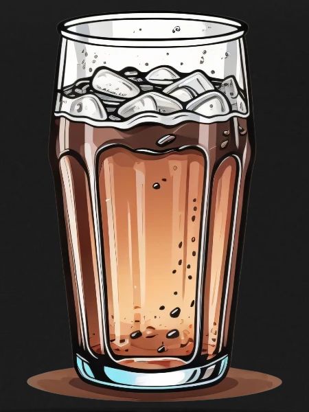 Cola-Glas