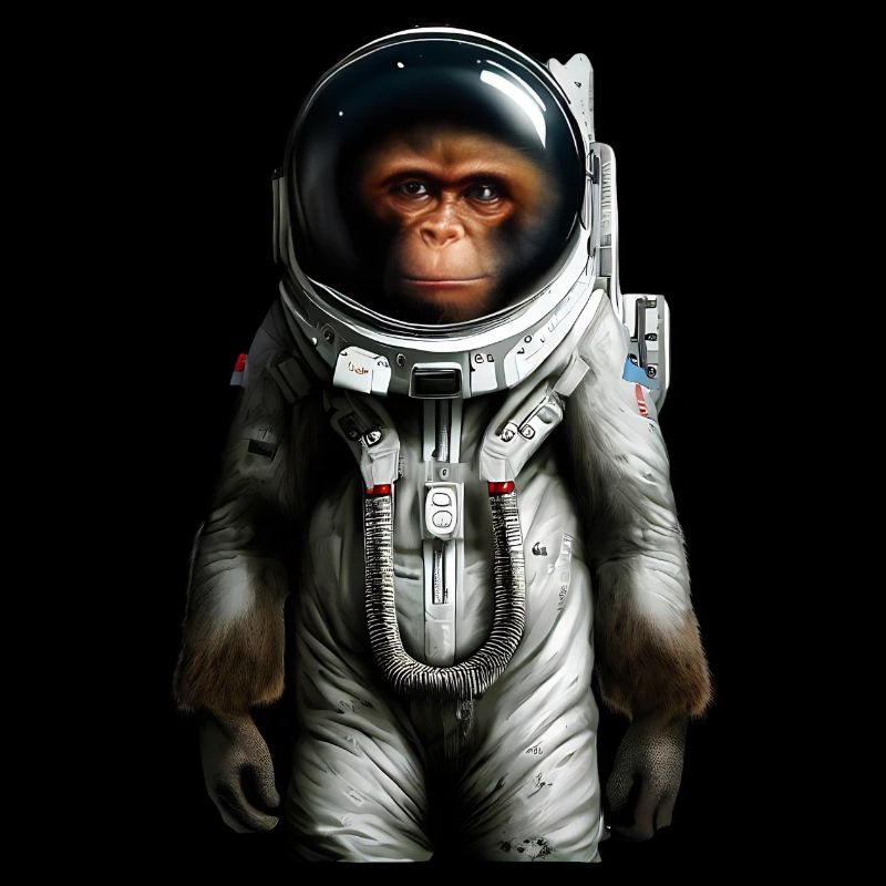Space Astronaut Monkey