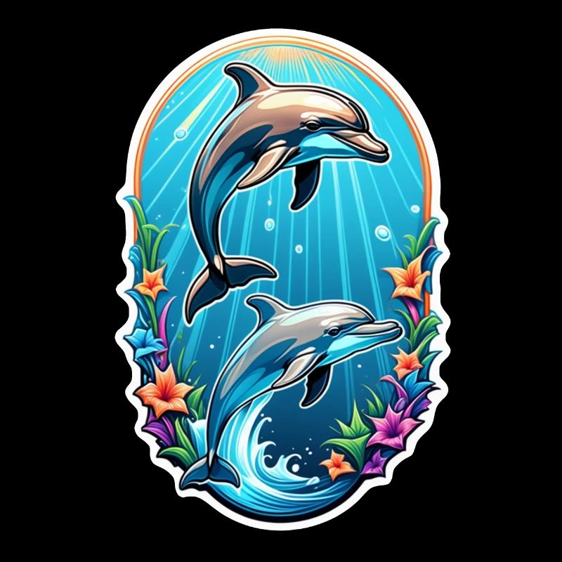 dauphin et ocean
