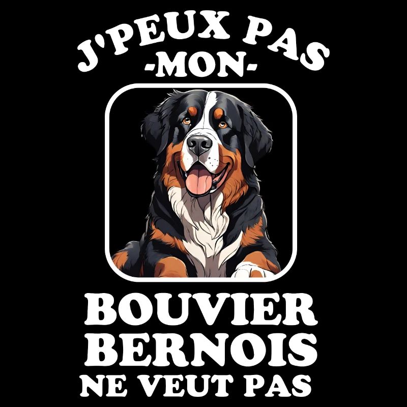 Chien de race bouvier bernois chien doux