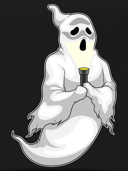 Ghost Halloween Flashlight