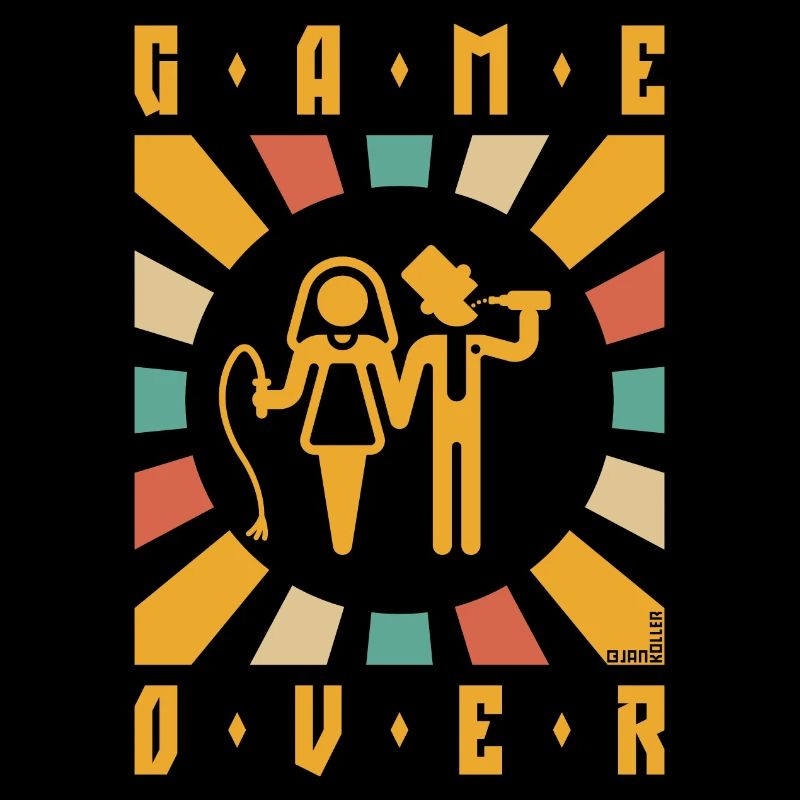 Game Over (Peitsche / Bier / JGA / Strahlen / 4C)