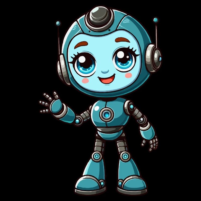 Roboter-Mädchen