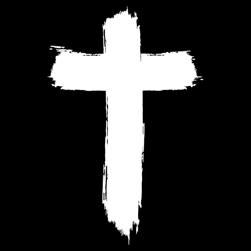 Kreuz Design im Graffiti-Style