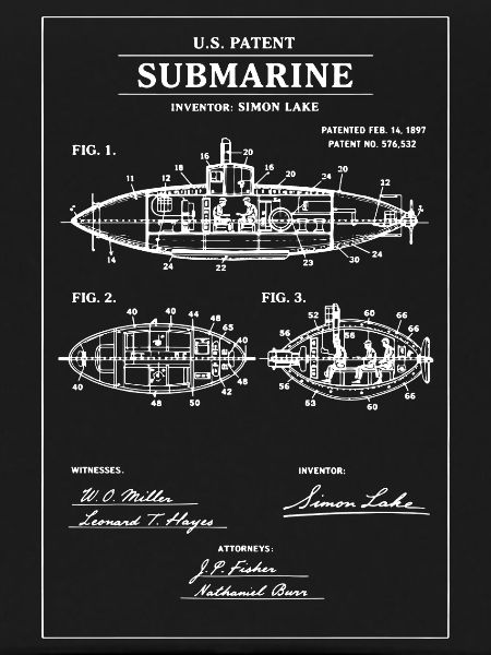 Submarine Patent Print