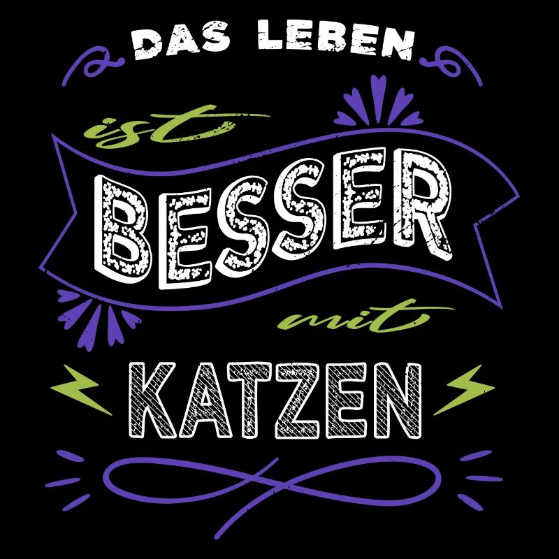 geburtstagsgeschenk statement katze seekatze