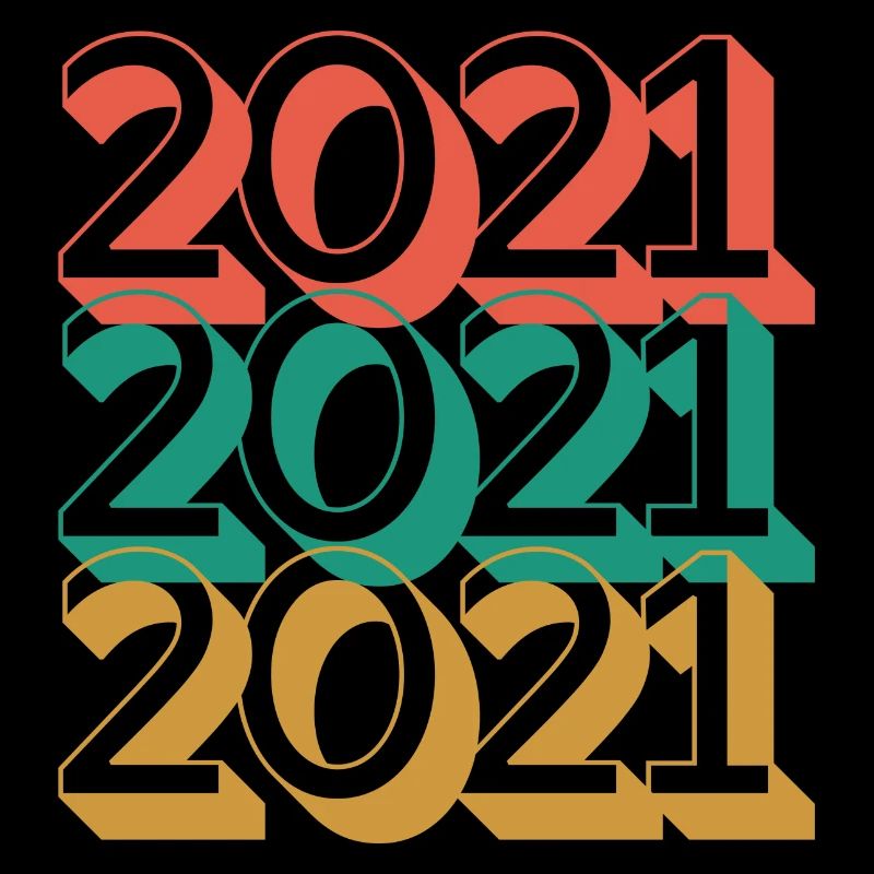 Anniversaire année 2021 Vintage 2021