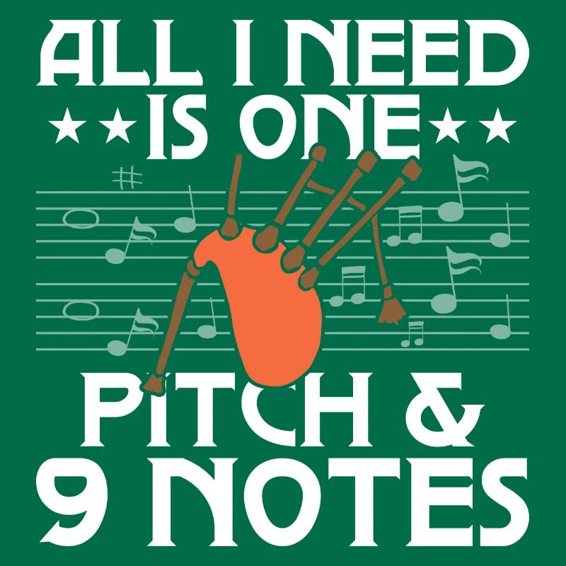 Tout ce dont j’ai besoin, c’est d’un pitch & 9 notes de cornemuse