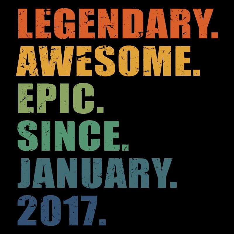 6. Geburtstag, Januar 2017, 6-jähriges Jubiläum