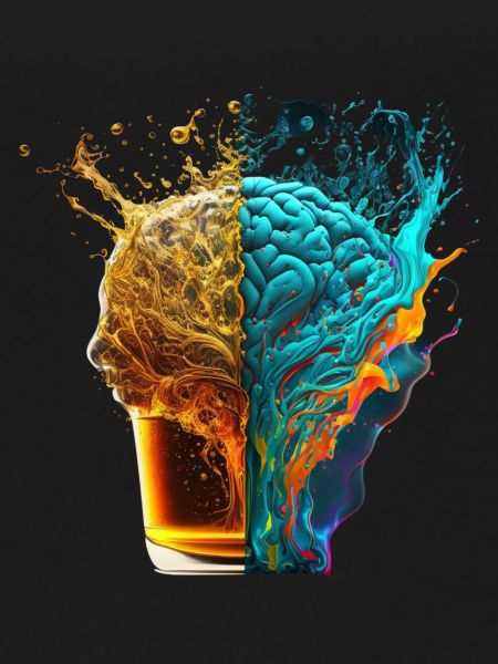 Brains filled with beer