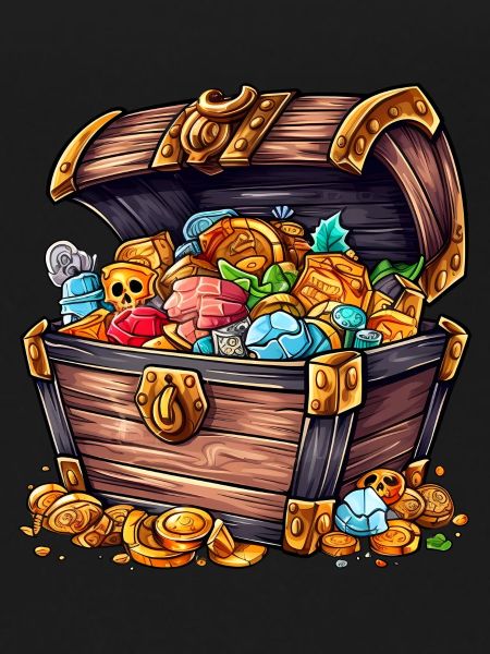 A treasure chest