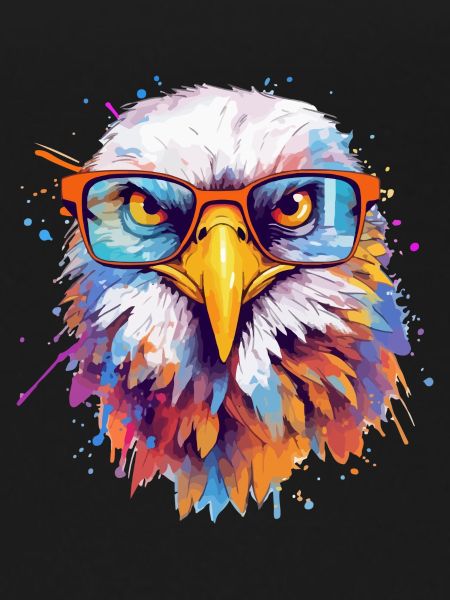Rok the spectacled eagle